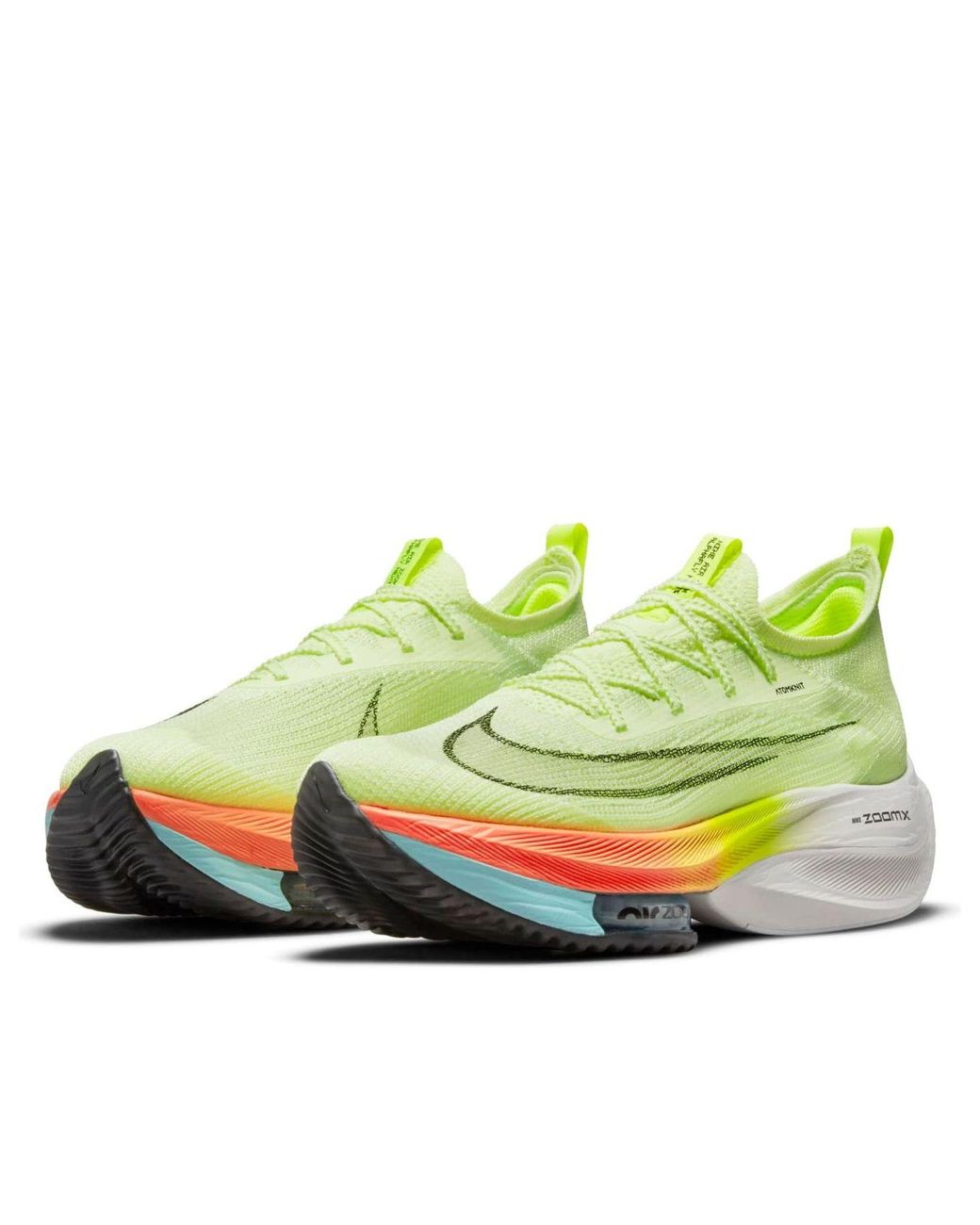 Nike Multicolor Air Zoom Alphafly Next% Flyknit Road Racing Shoes for men