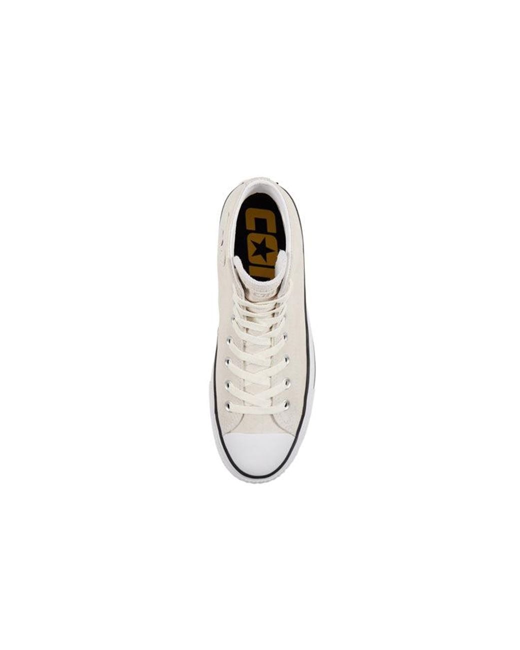 Converse White Suede Cons Ctas Pro High Top