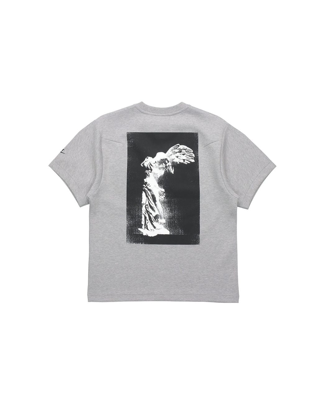 Nike Gray Sportswear Nsw Tech Fleece Short Sleeve Dark for men