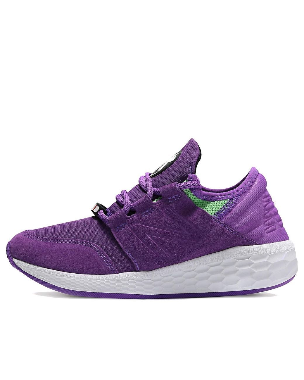 New Balance Purple X Eva Cruz Collaboration D-Wide for men