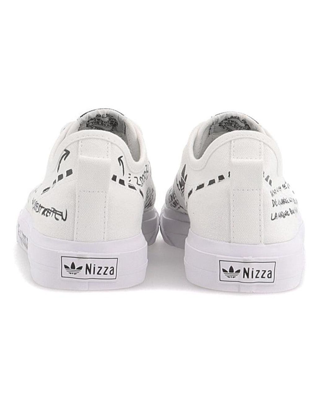 Adidas White Nizza Rf 'Sharpie Pack' for men