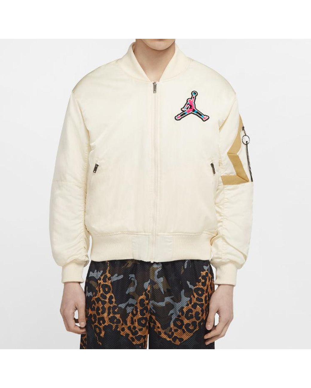 Nike Natural Nike Jordan 'chinese New Year' Jacket White for men