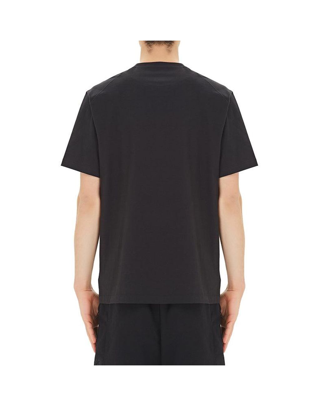 Adidas Black Y-3 Solid Color Casual Short Sleeve for men
