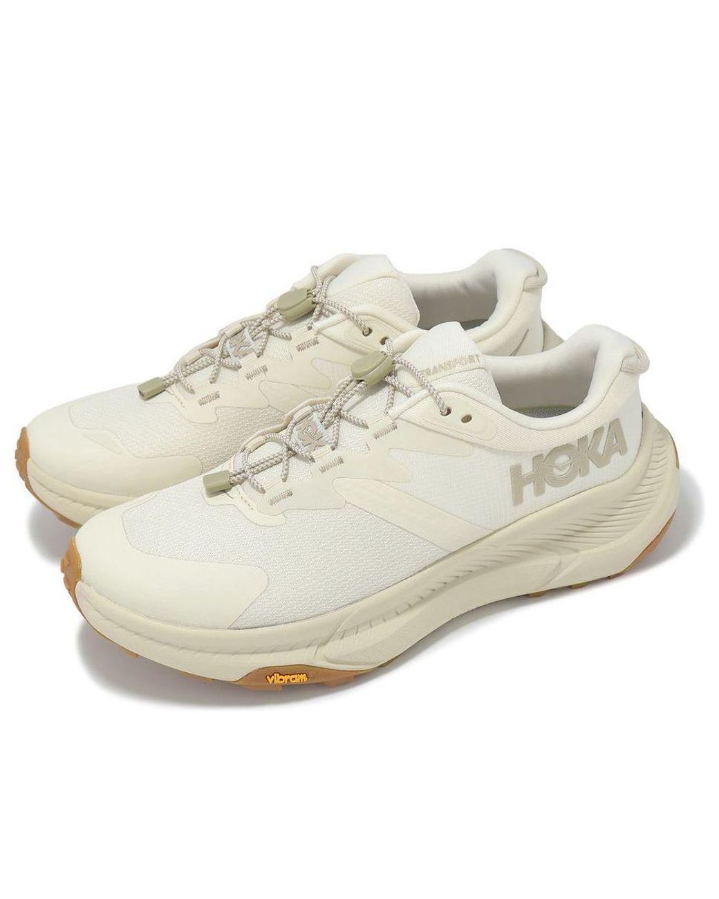 Hoka One One White (Wmns) Transport Wide 'Eggnog'