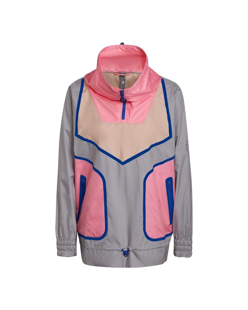Adidas Pink (Wmns) Stella Mccartney Half Zip Jacket