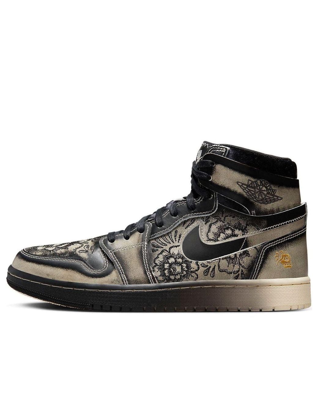 Nike Black 1 High Zoom Air Cmft 2 'Da De Muertos' for men