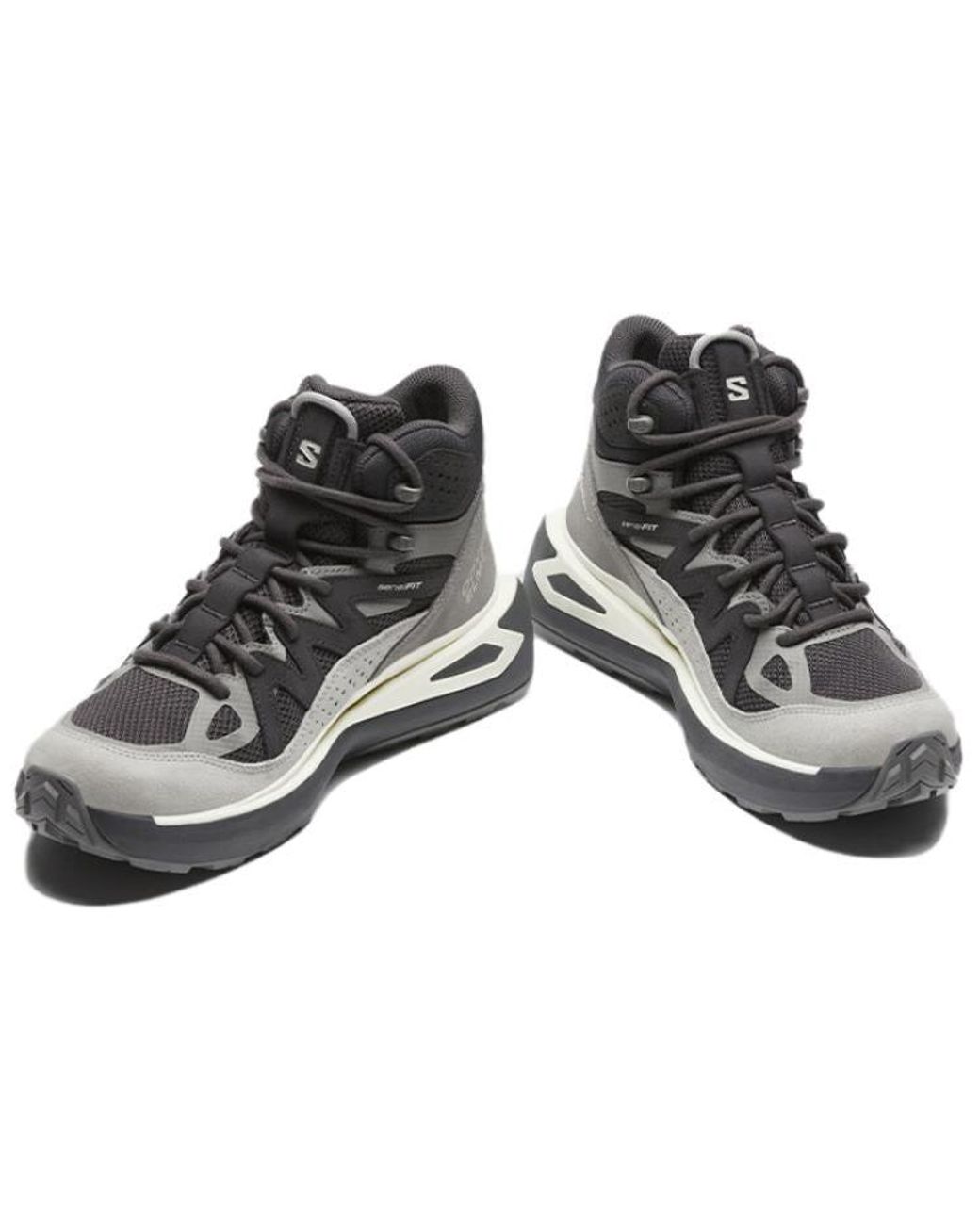 Salomon Black Odyssey Elmt Mid Gtx Sneakers Boots for men