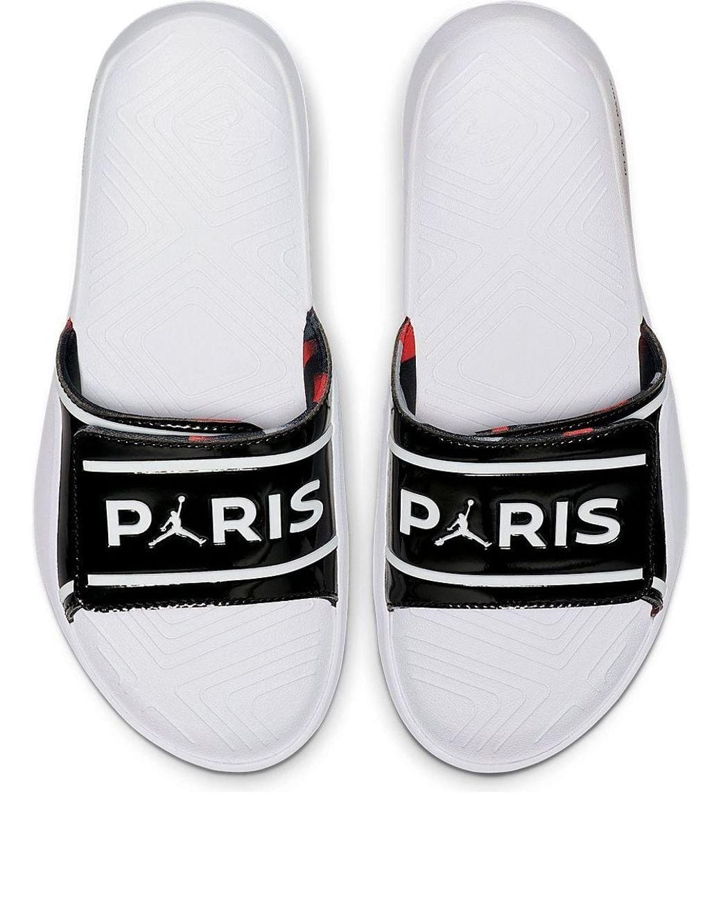 Nike White Paris Saint-Germain X Hydro Slide 7 V2 for men