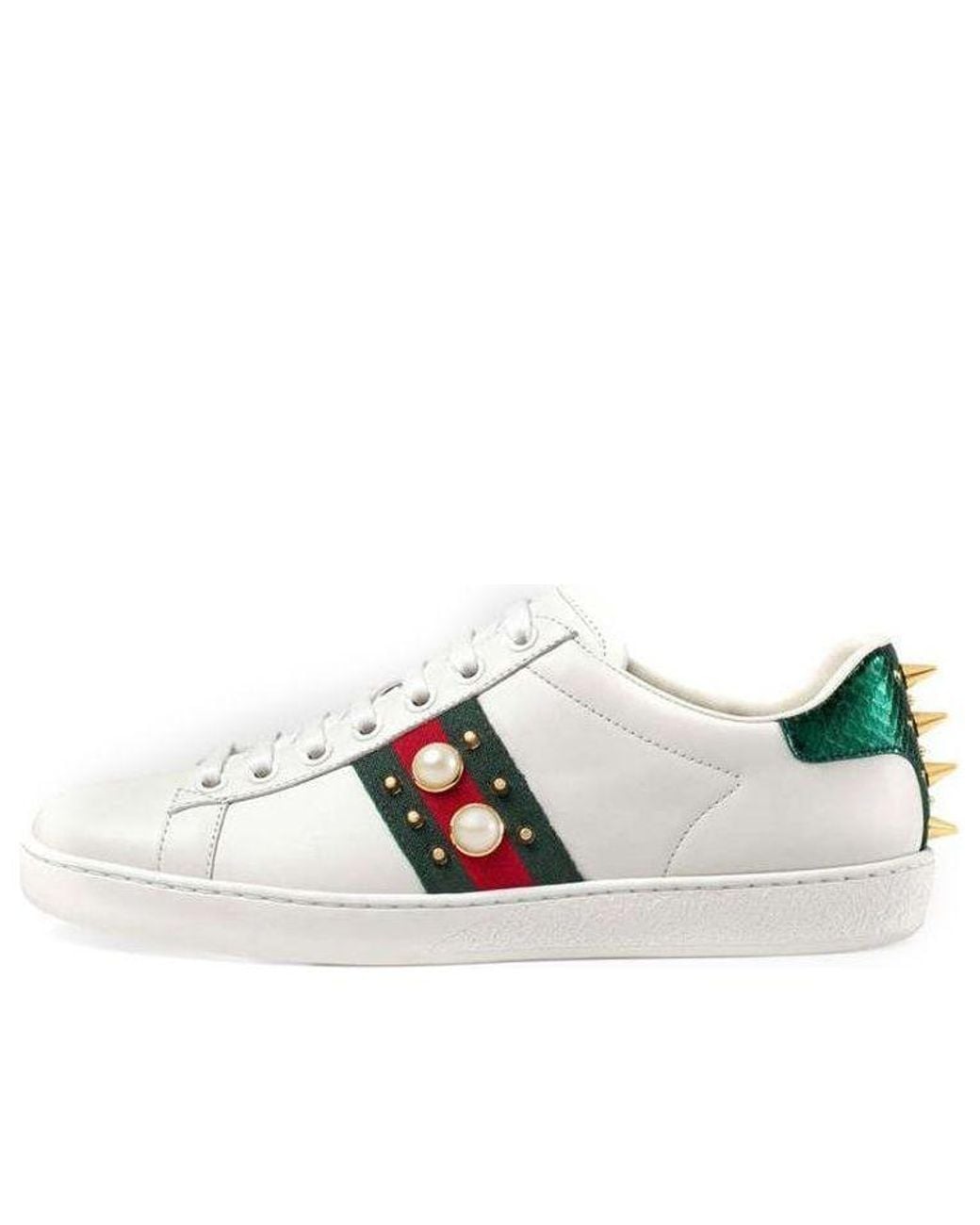 Gucci White (Wmns) Ace Studded