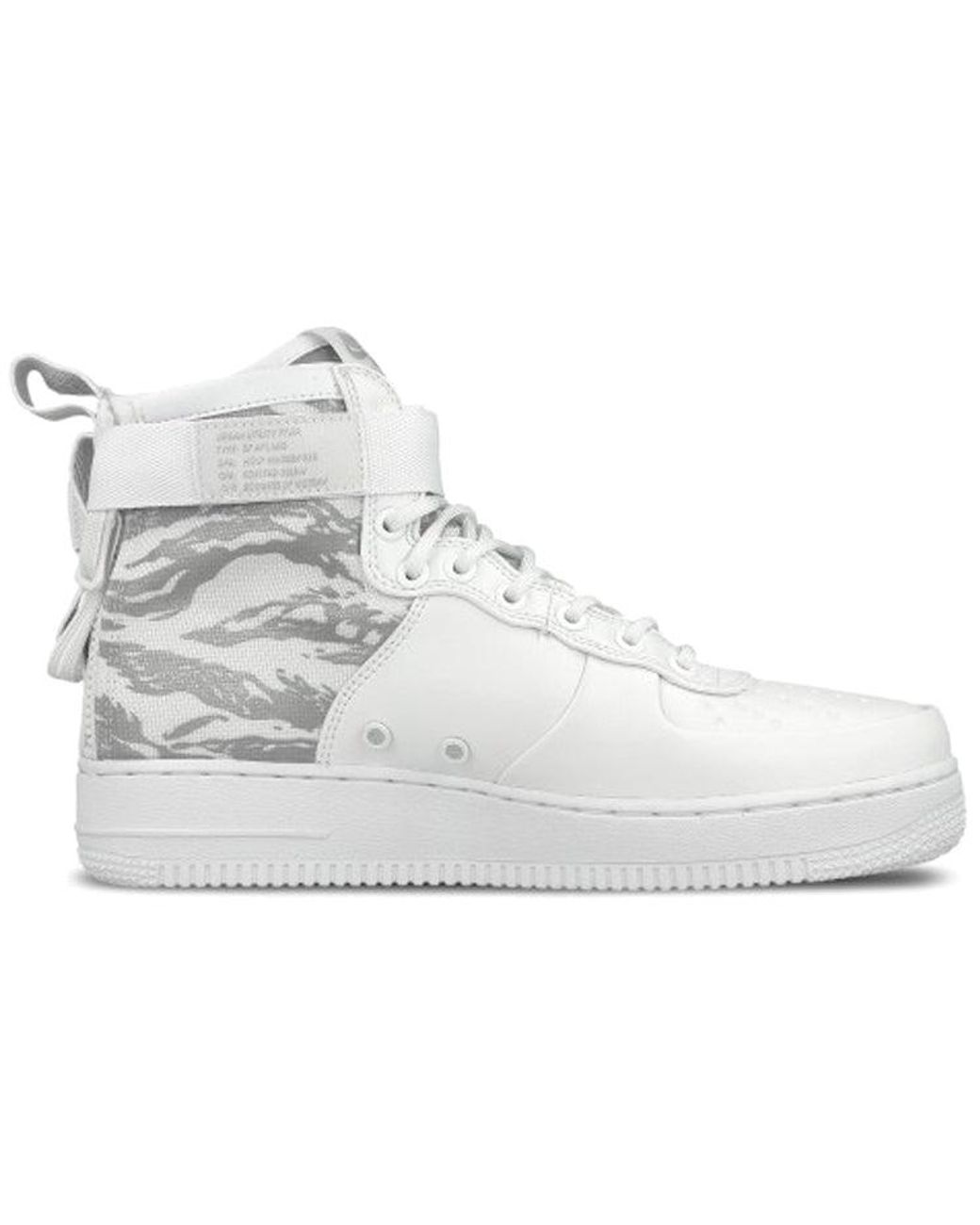 Nike Sf Air Force 1 Mid 'winter Camo' in White for Men | Lyst