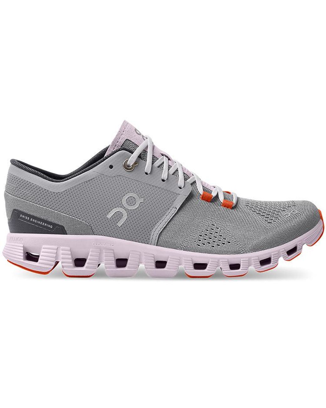 On Shoes Gray (Wmns) Cloud X 'Alloy Lily'