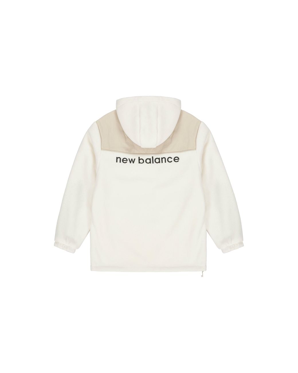 New Balance White Hooded Casual Jacket Couple Style