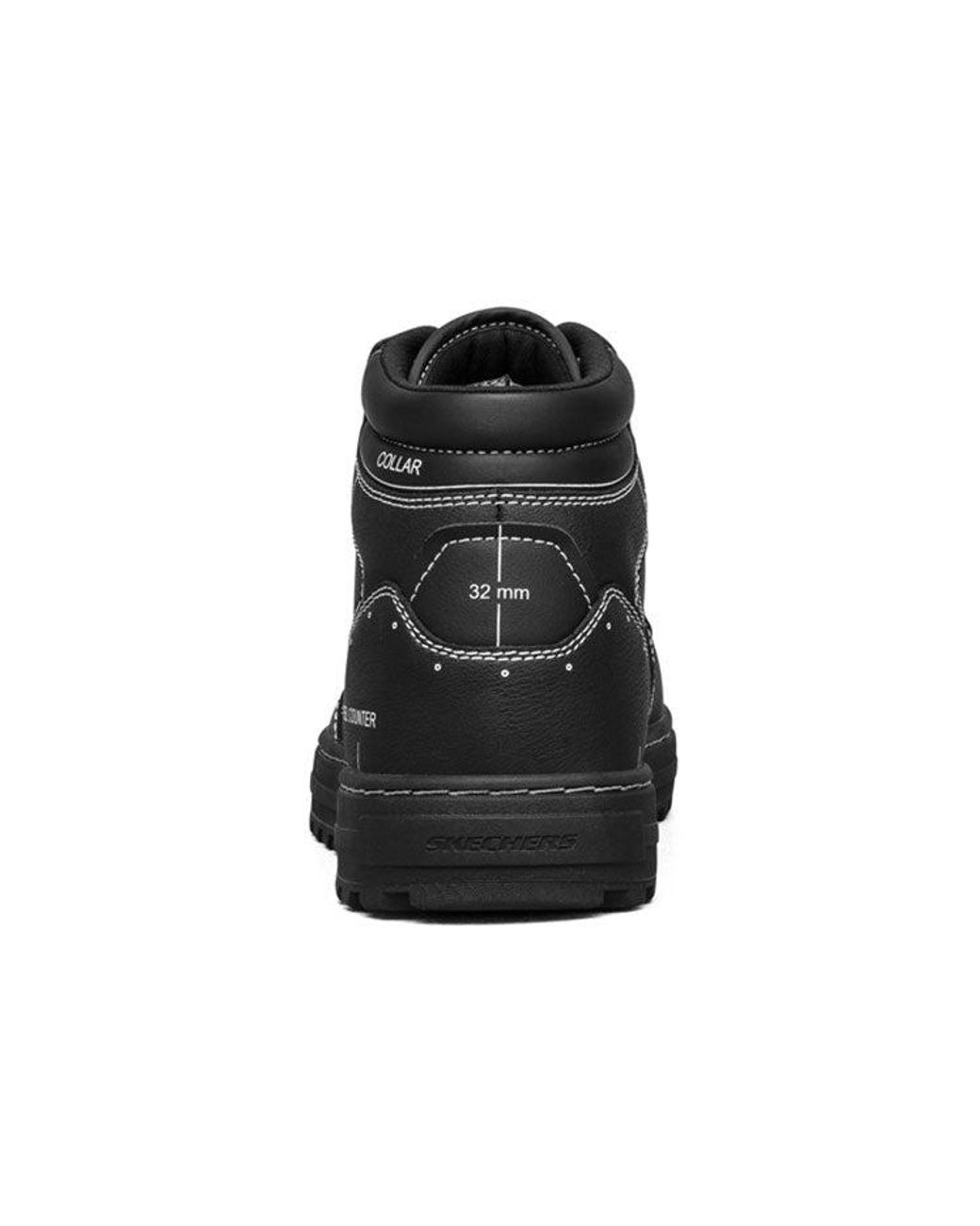 Skechers Black Reclass High-Top Sneakers for men
