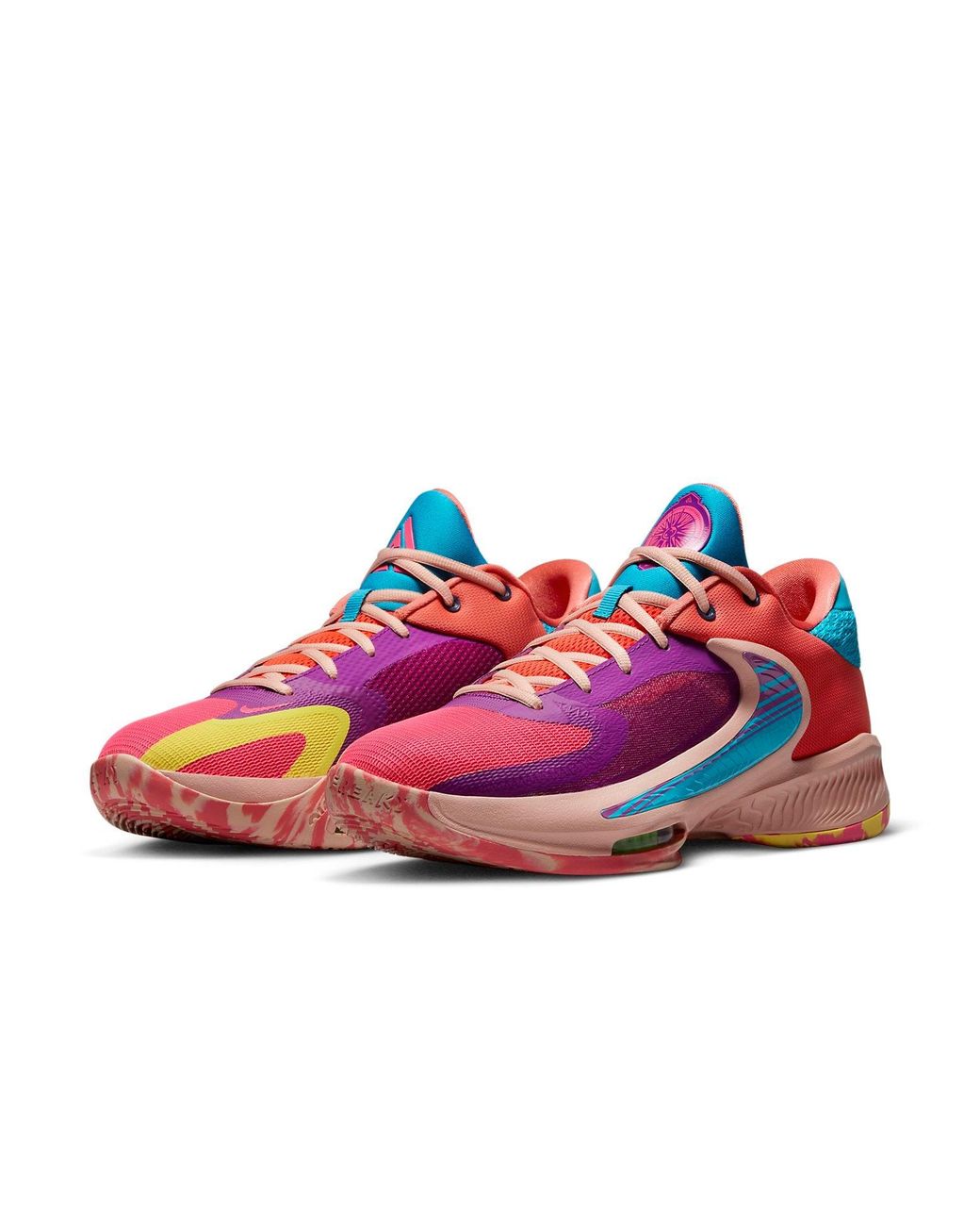 Nike Red Zoom Freak 4 'Barrier Reef' for men