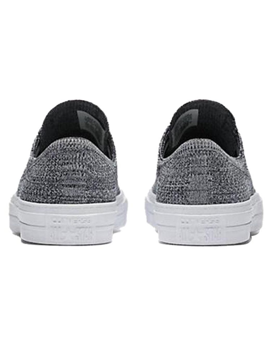 Converse Blue Nike X Chuck Taylor All Star Flyknit Low 'Light Carbon' for men