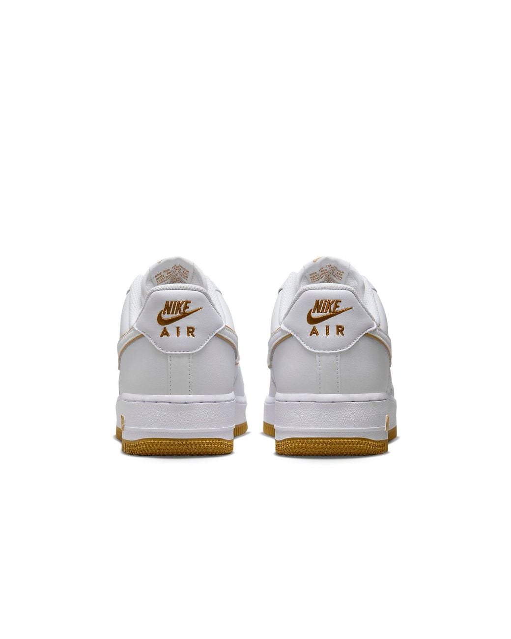 Nike White Air Force 1 Low Bronzine' for men