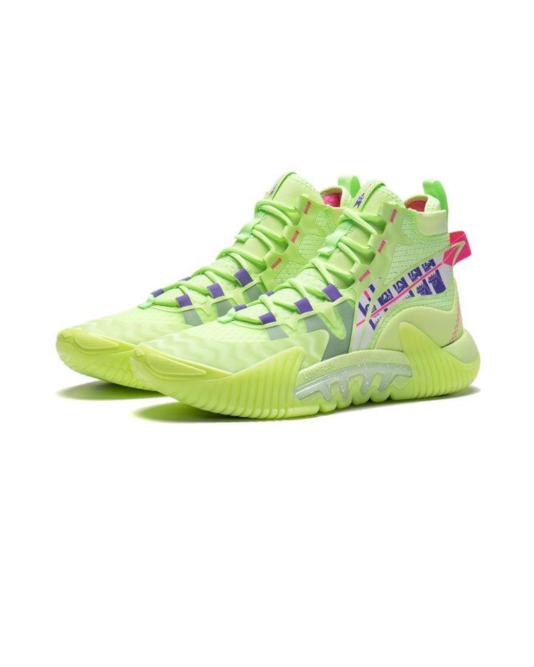 Li-ning Green Badfive 2 High 'Neon' for men