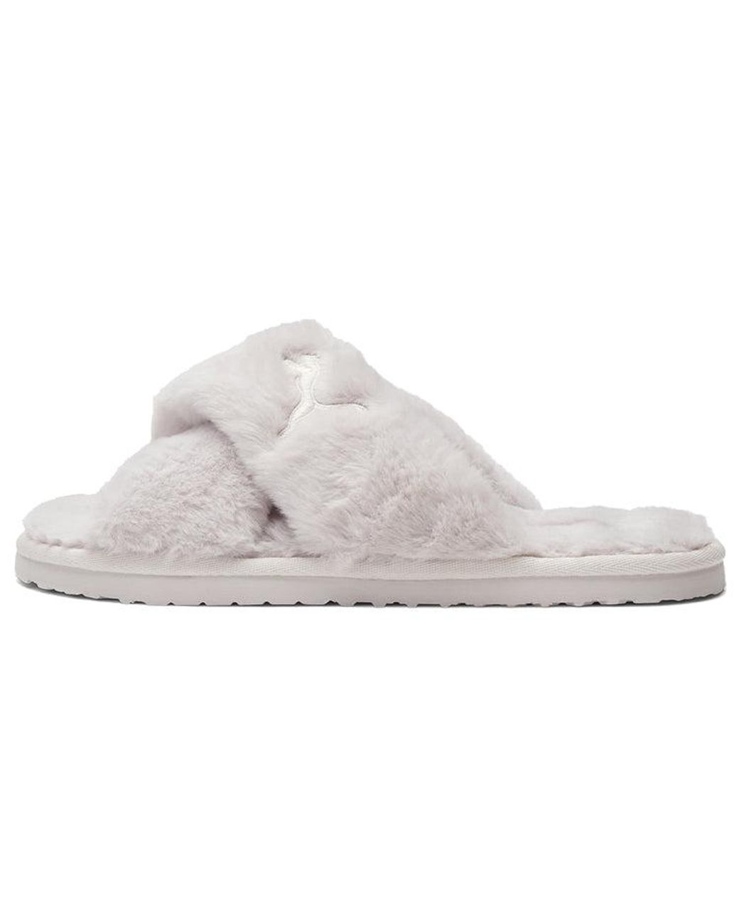 PUMA White (Wmns) Fluff X Strap Slide 'Nimbus Cloud'