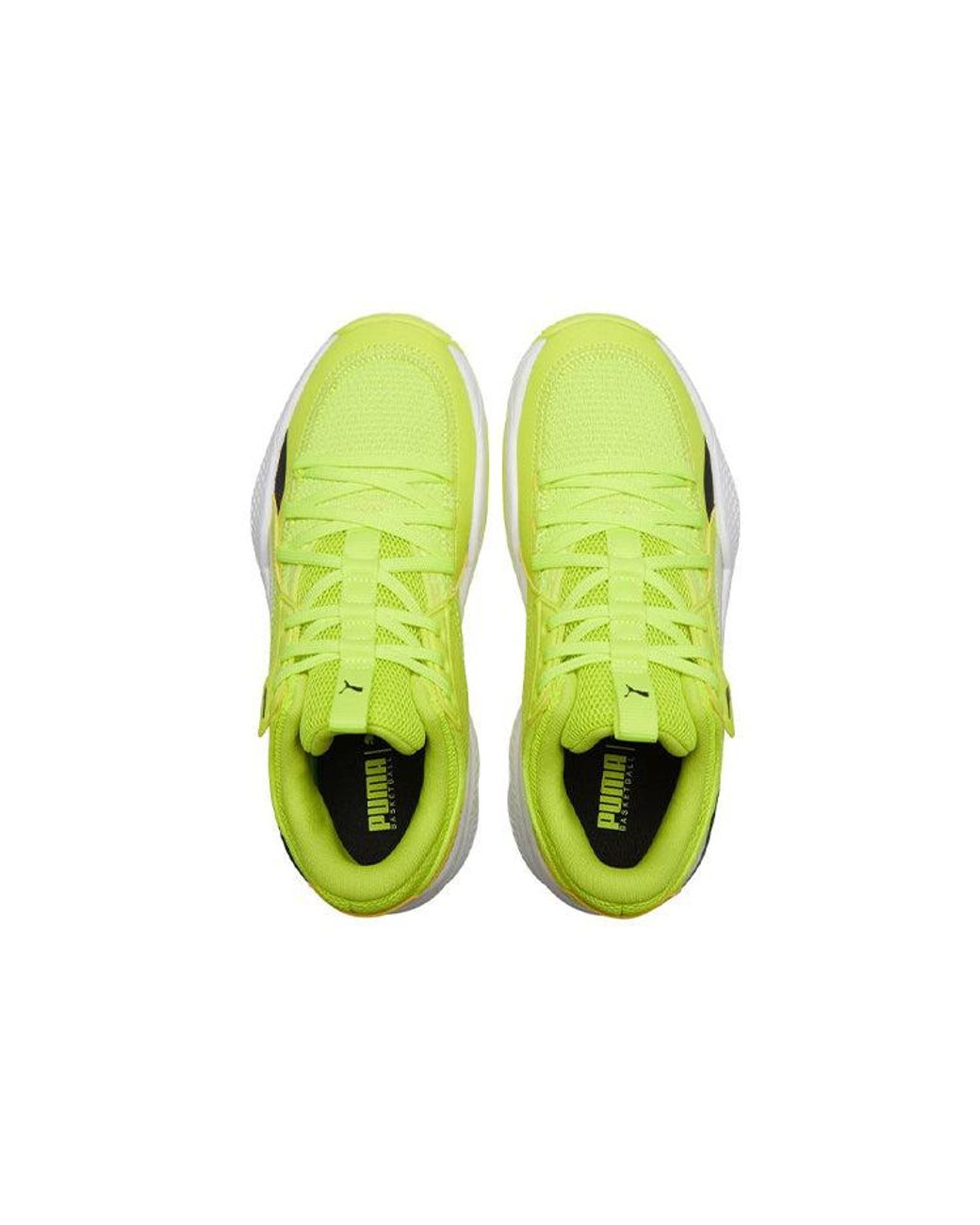 PUMA Yellow Court Rider I Glow' for men