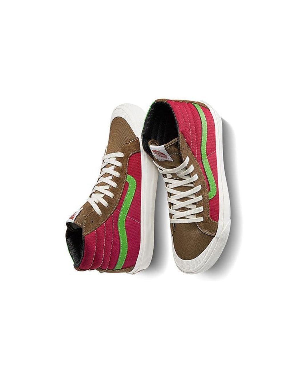 Vans Ua Og Style 138 Lx Redgreen for men