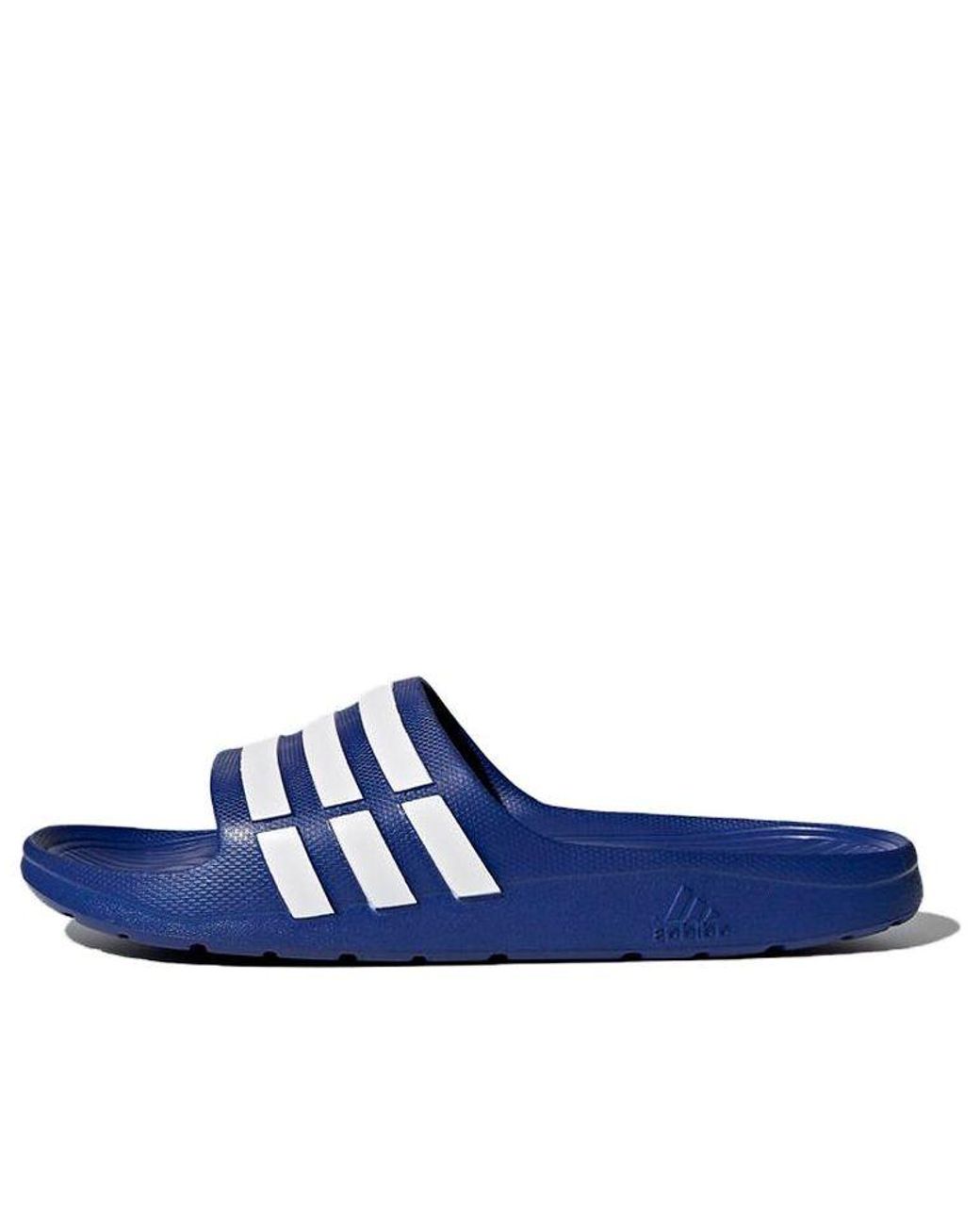 adidas duramo slide blau