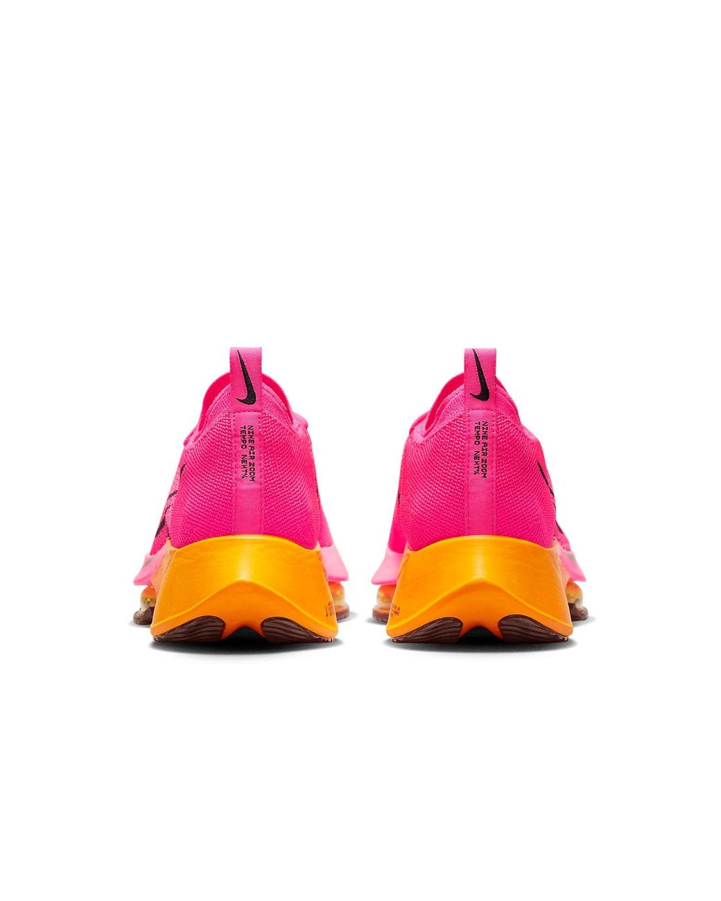 Nike Pink Air Zoom Tempo Next% Flyknit 'Hyper' for men