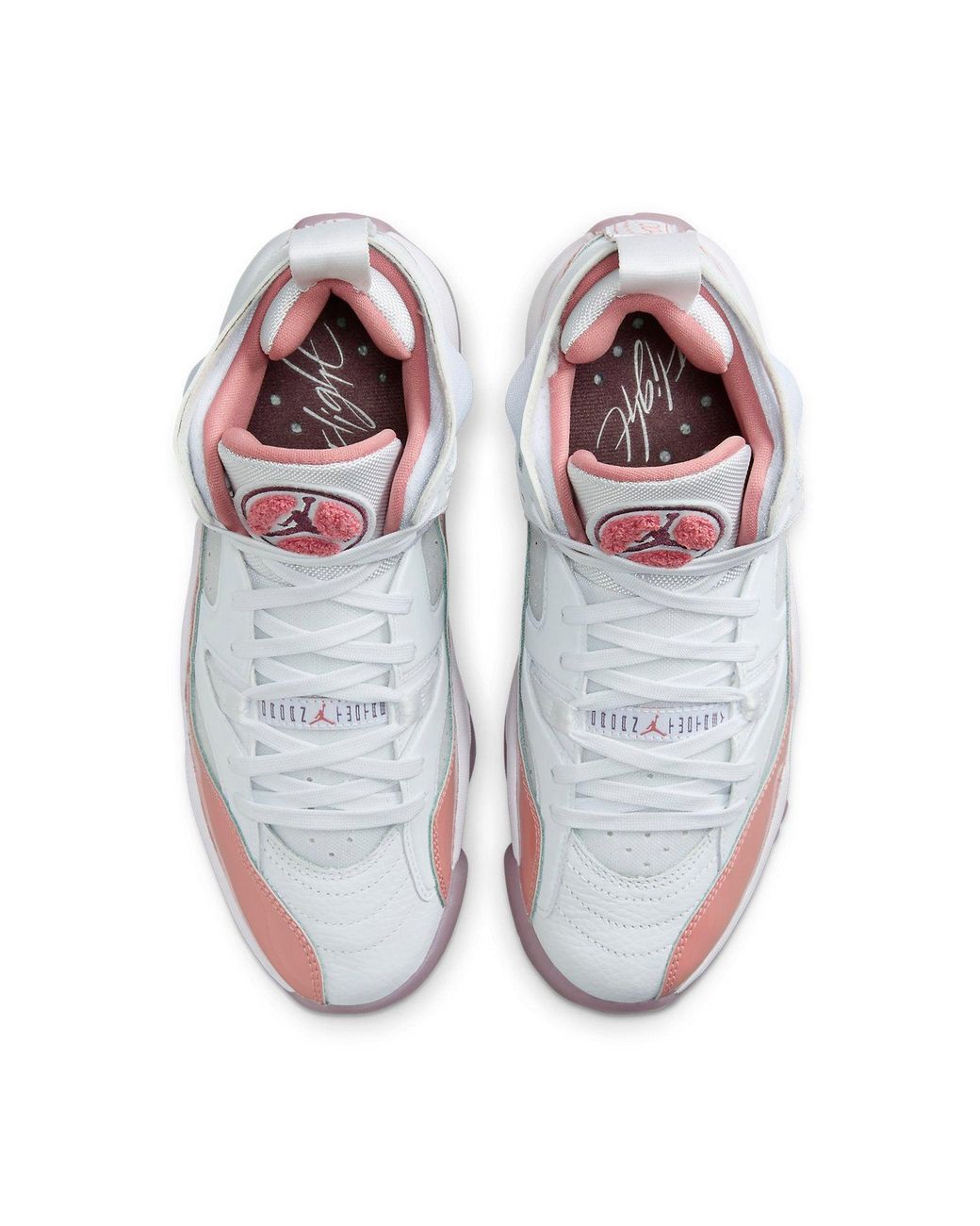 Nike White (Wmns) Jumpman Two Trey Stardust'