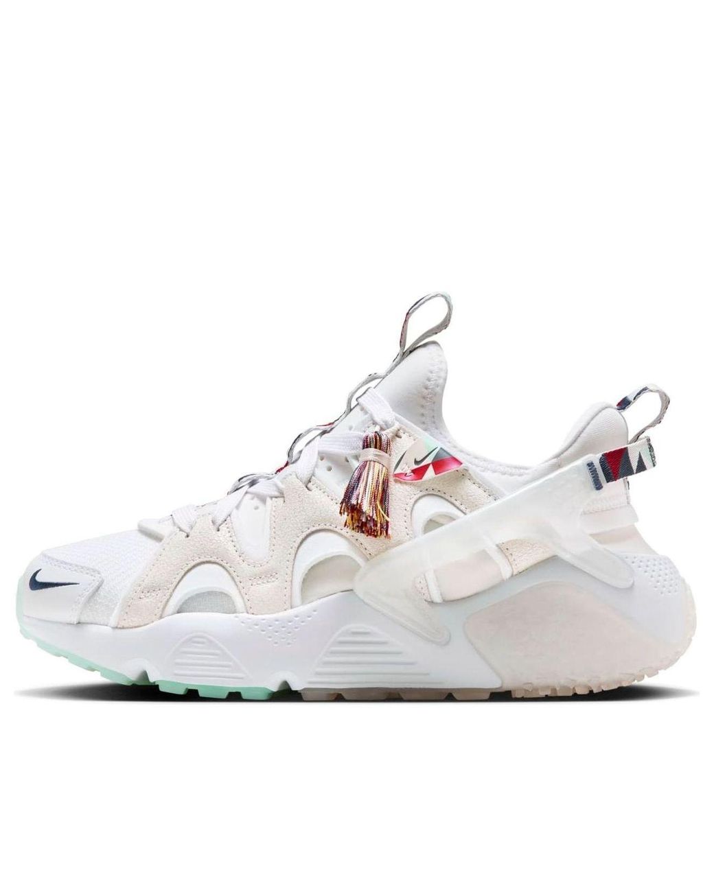 Nike White (Wmns) Air Huarache Craft Multi Patch'