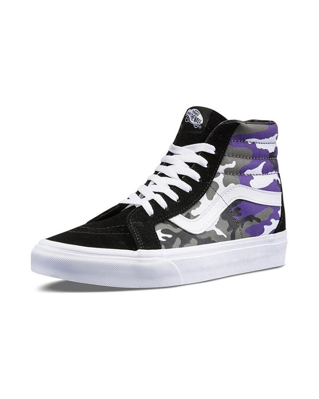 Vans Blue Sk8-Hi Reissue 'Pop Camo' for men