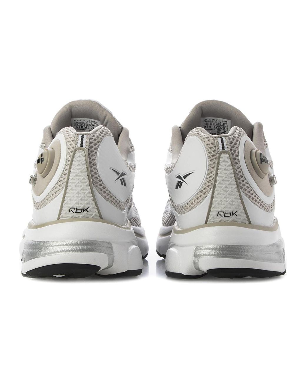 Reebok Gray Premier Pump Paris Trainer 'Moonstone' for men