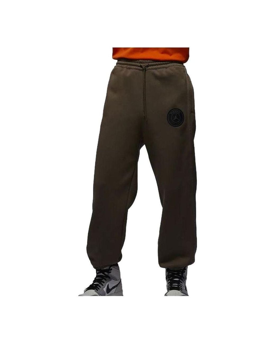 Nike Black X Paris Saint-Germain Fleece Sweatpants 'Palomino' for men