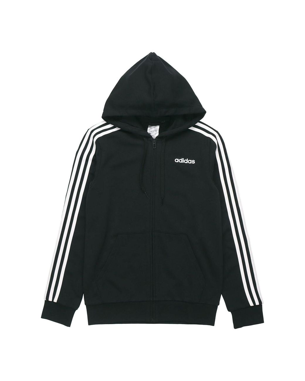 Adidas Black Knit Zipper Jacket for men