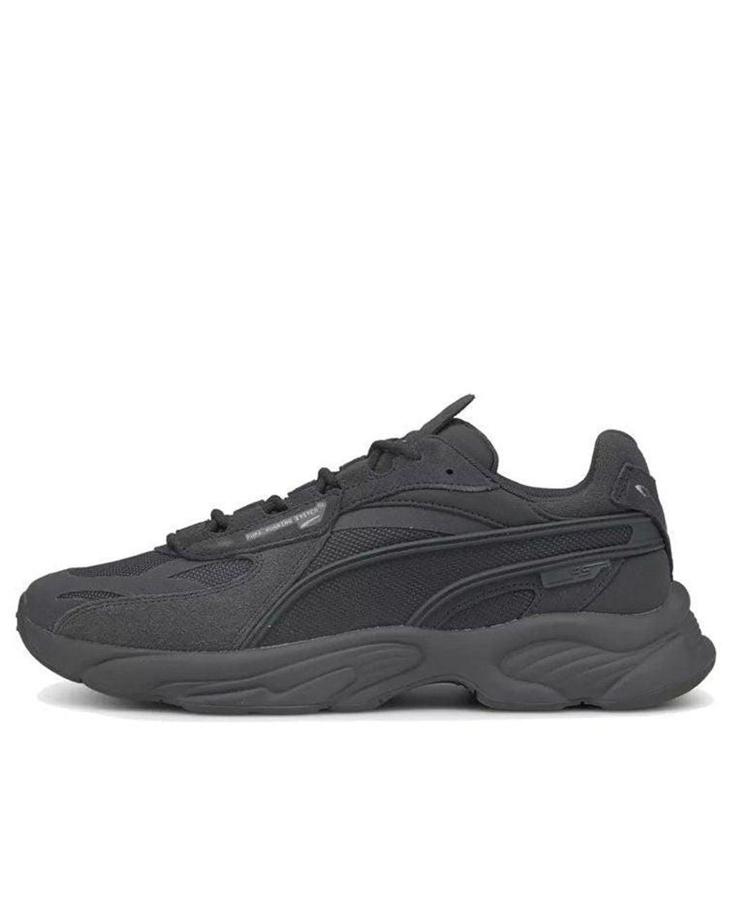 PUMA Black Rs-Connect Mono Clunky Shoes for men