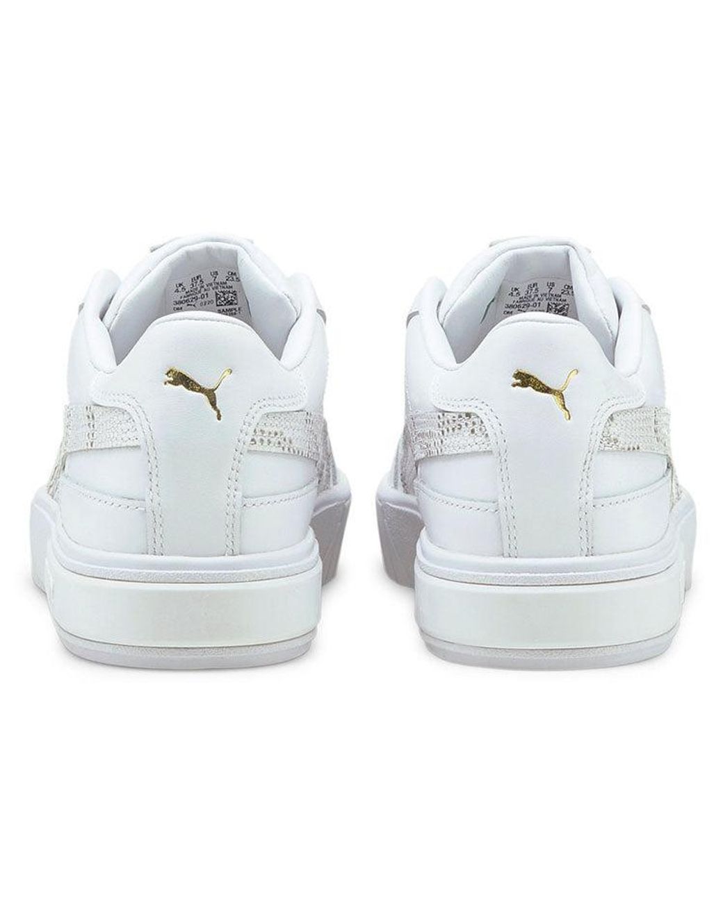 PUMA White (Wmns) Cali Star Snake Casual Shoes