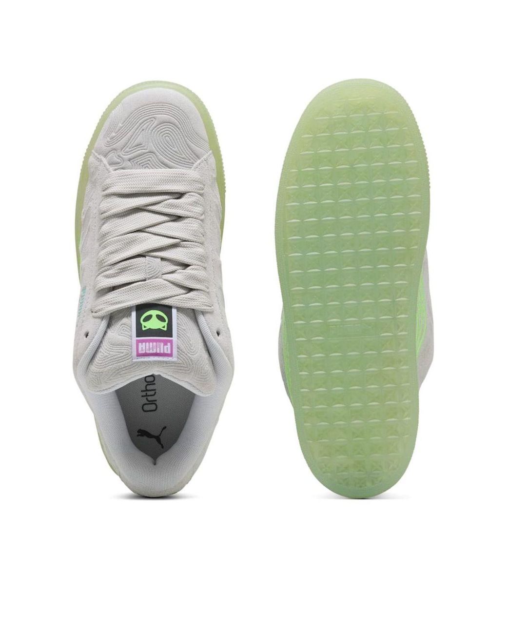 PUMA Green Suede Xl 'Alien Mist Peaceful' for men