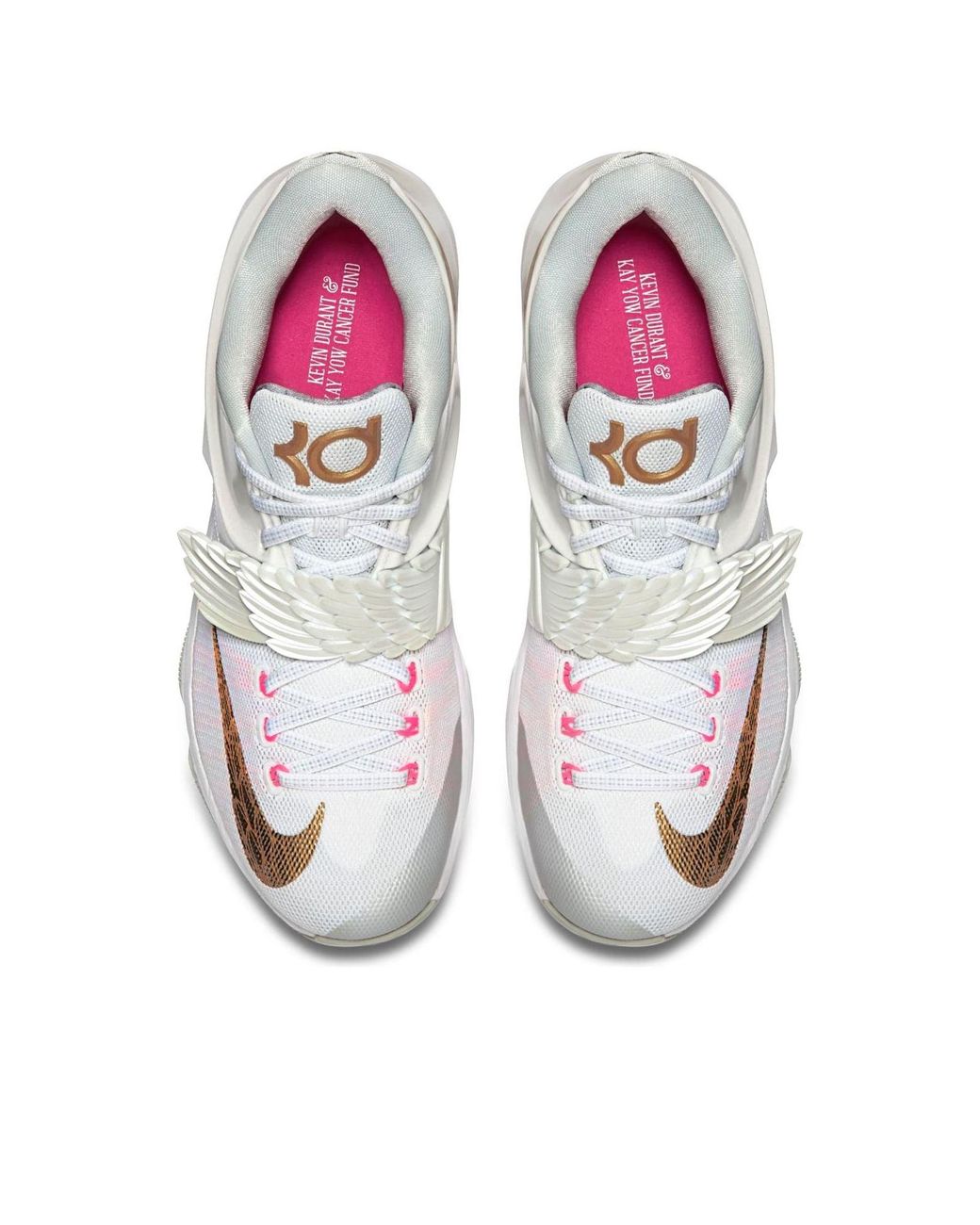 Nike White Kd 7 Prm 'Aunt Pearl' for men
