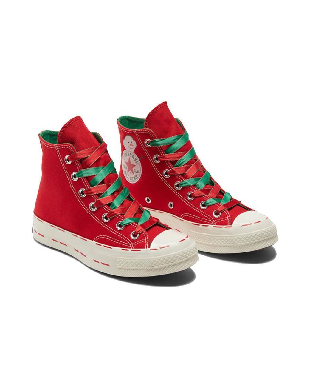 Converse Red Chuck 70 High 'Christmas Snowman' for men
