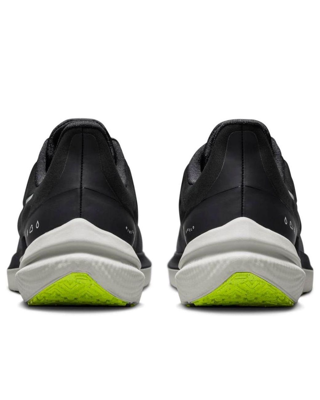 Nike Black Winflo 9 Shield Weatherised Road Running Shoes for men