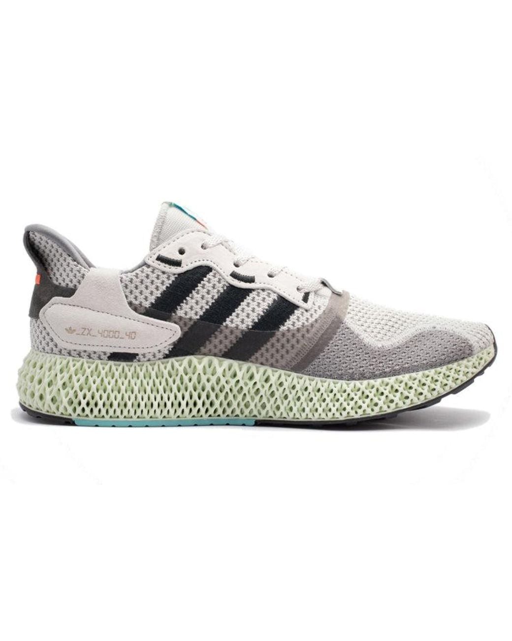 Adidas Blue Zx 4000 4D 'I Want, I Can' for men