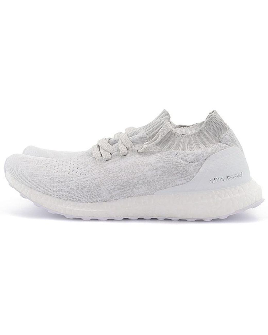 Adidas White Ultra Boost Uncaged 'Triple' for men