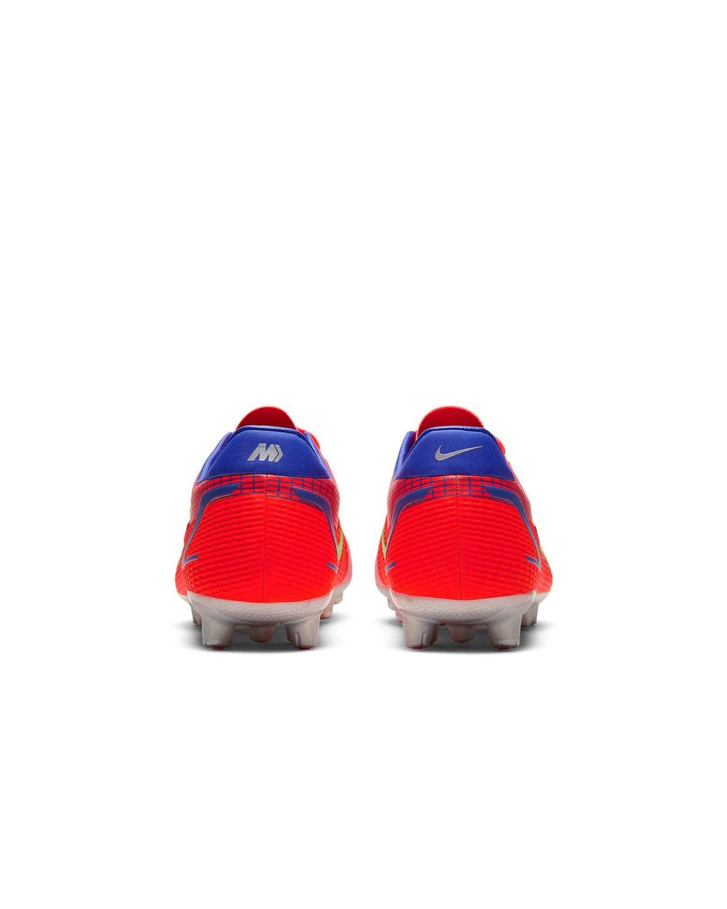 Nike Red Mecurial Vapor 14 Academy Hg Hard Ground Cleats 'Bright Crimson Burst' for men