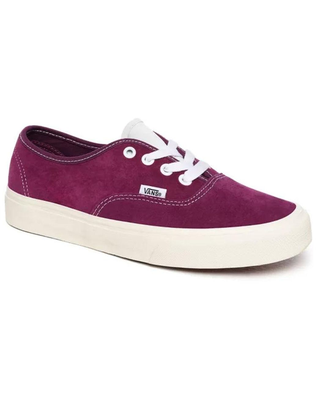 Vans Purple Authentic 'Pig Suede for men