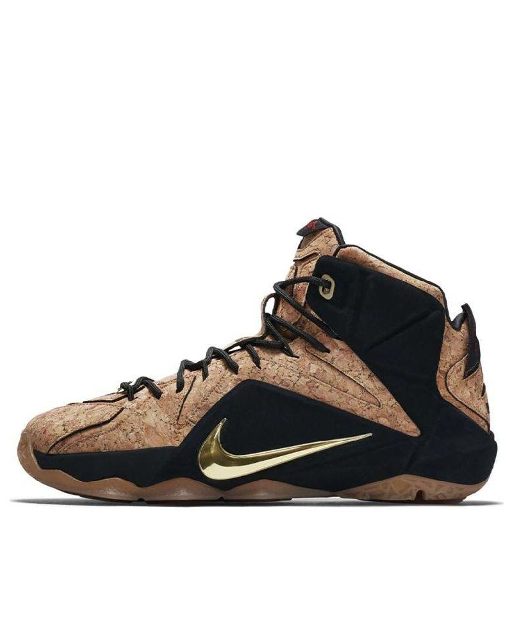 Nike Black Lebron 12 Ext 'Cork' for men