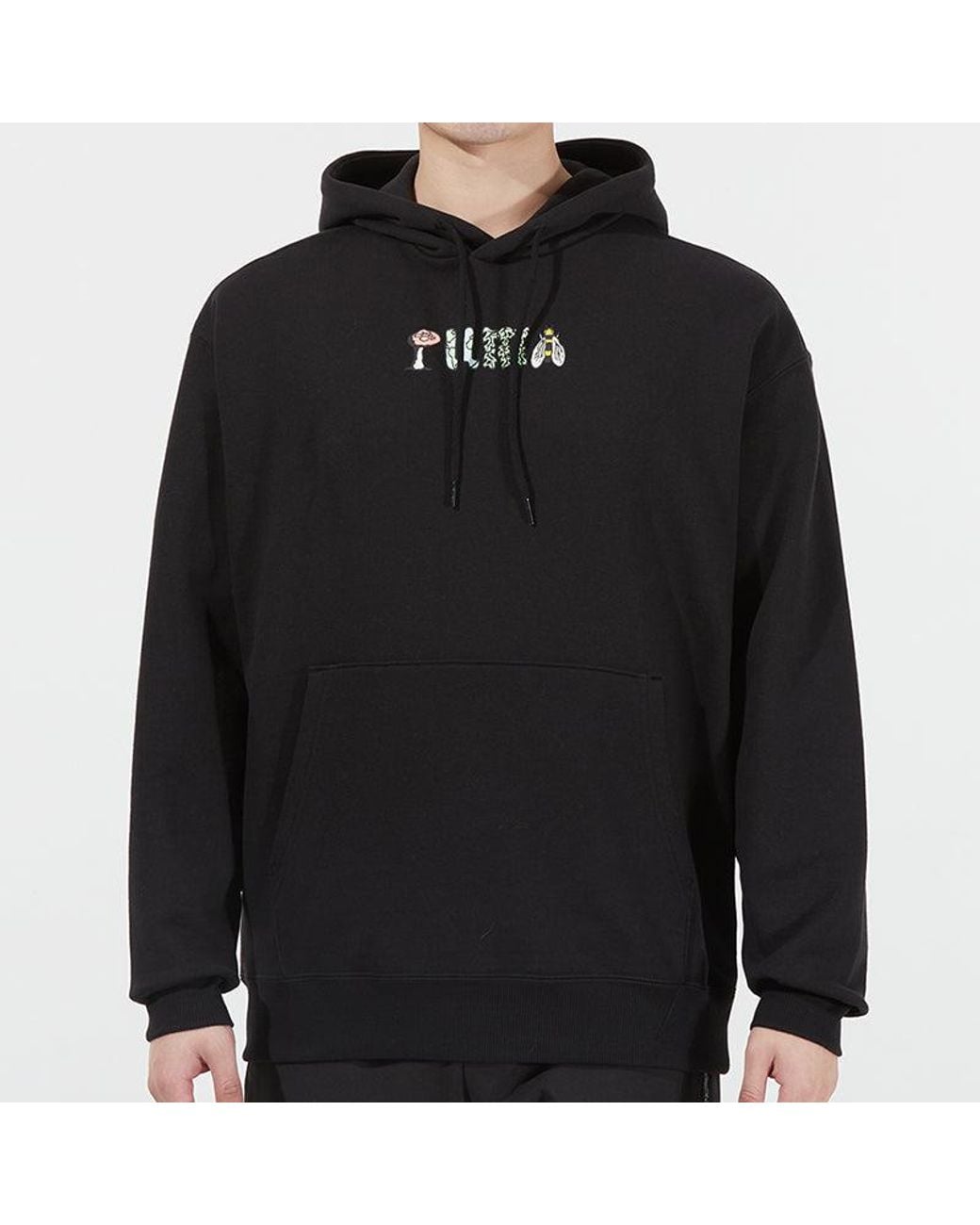 PUMA Black Downtown Funny Logo Printing Sports for men