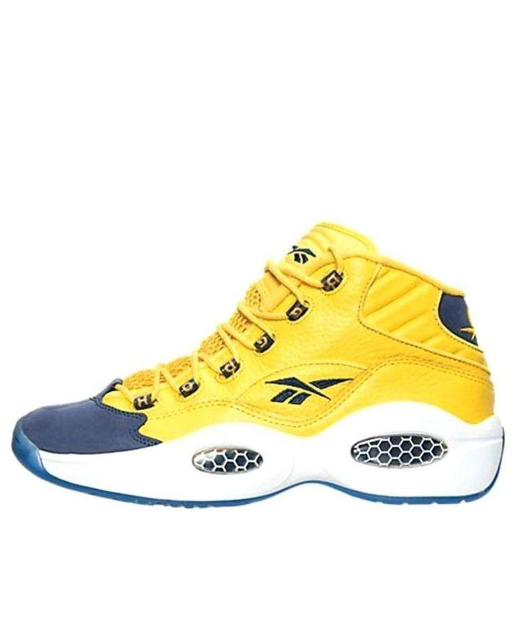 Reebok Yellow Question Mid 'All Star' for men