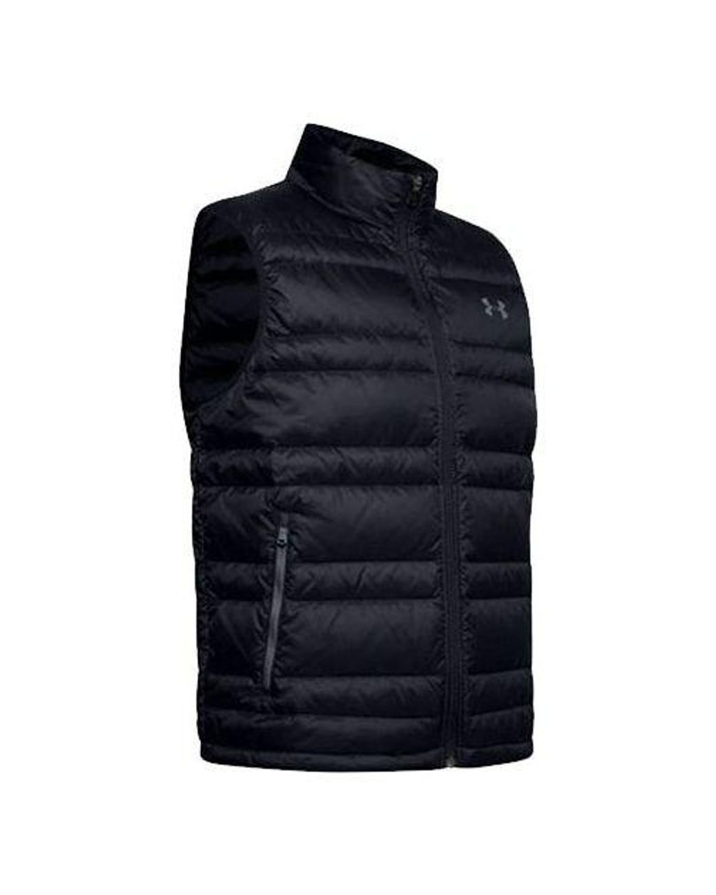 Under Armour Blue Fleece Down Vest for men