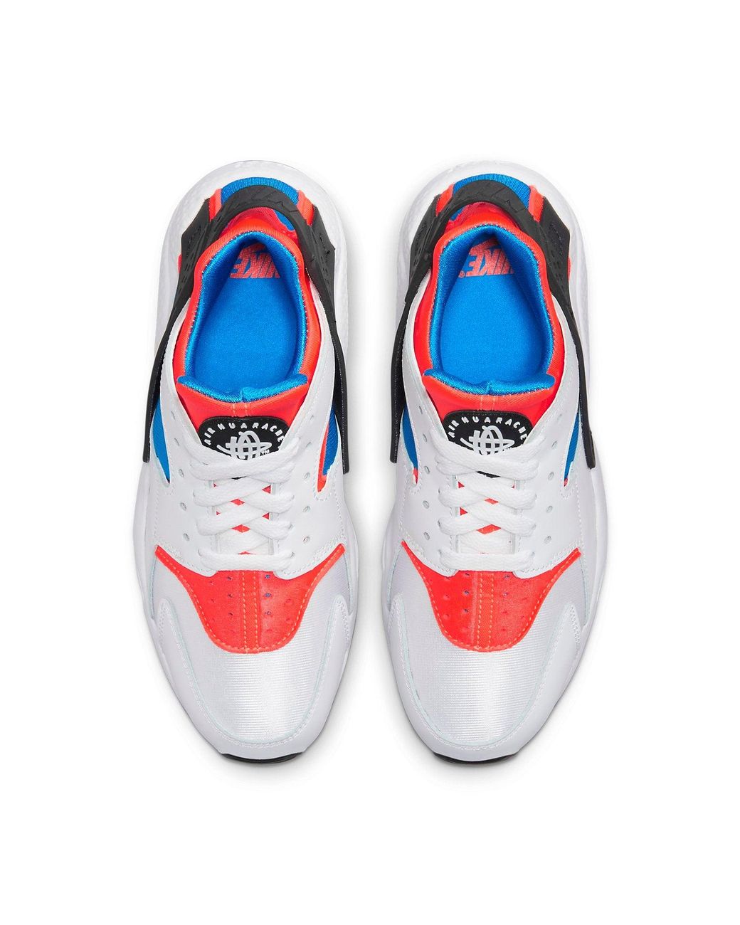 Nike Blue (Wmns) Air Huarache Bright Crimson'