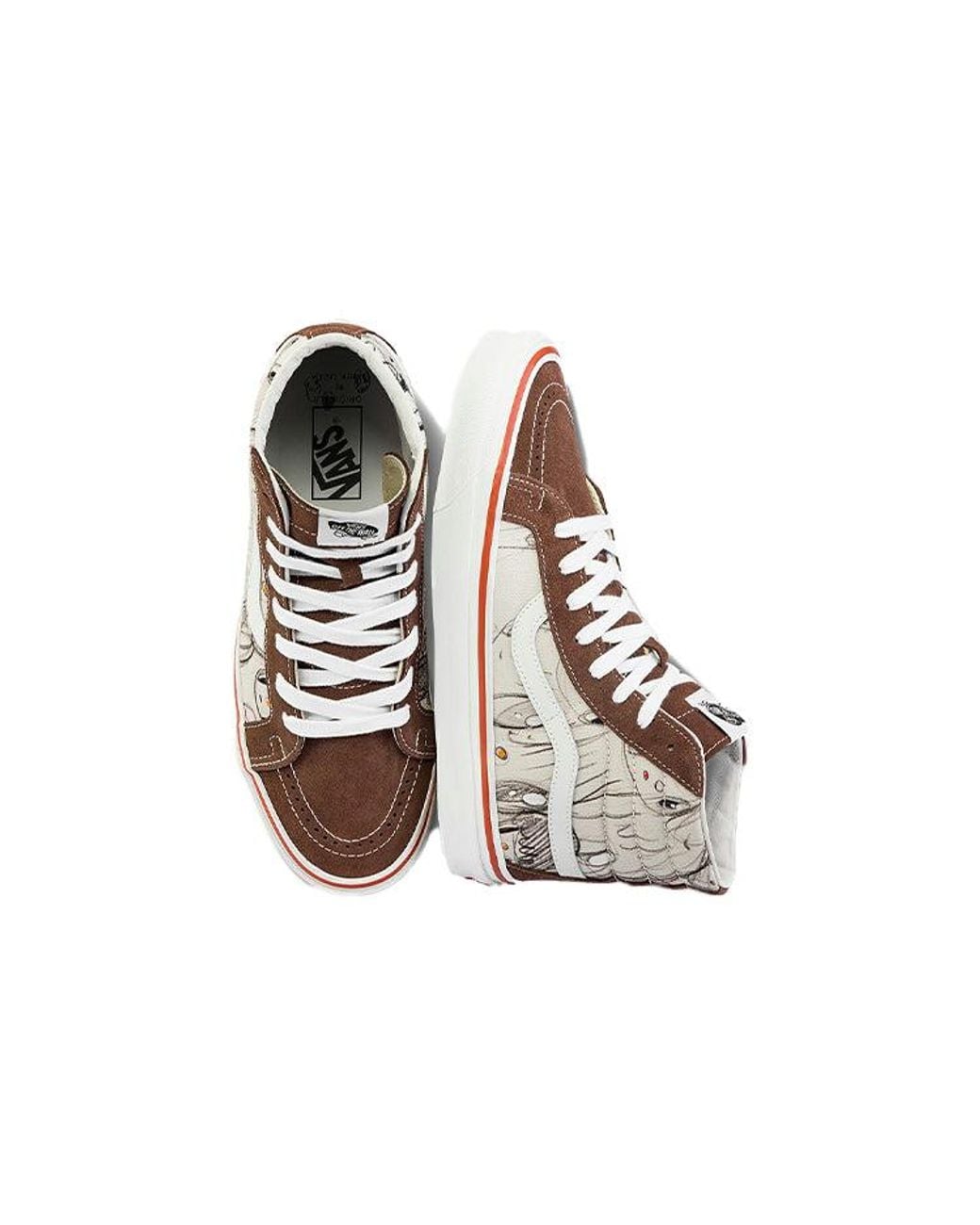 Vans Brown Javier Calleja X Og Sk8-Hi Lx 'Potting Soil' for men