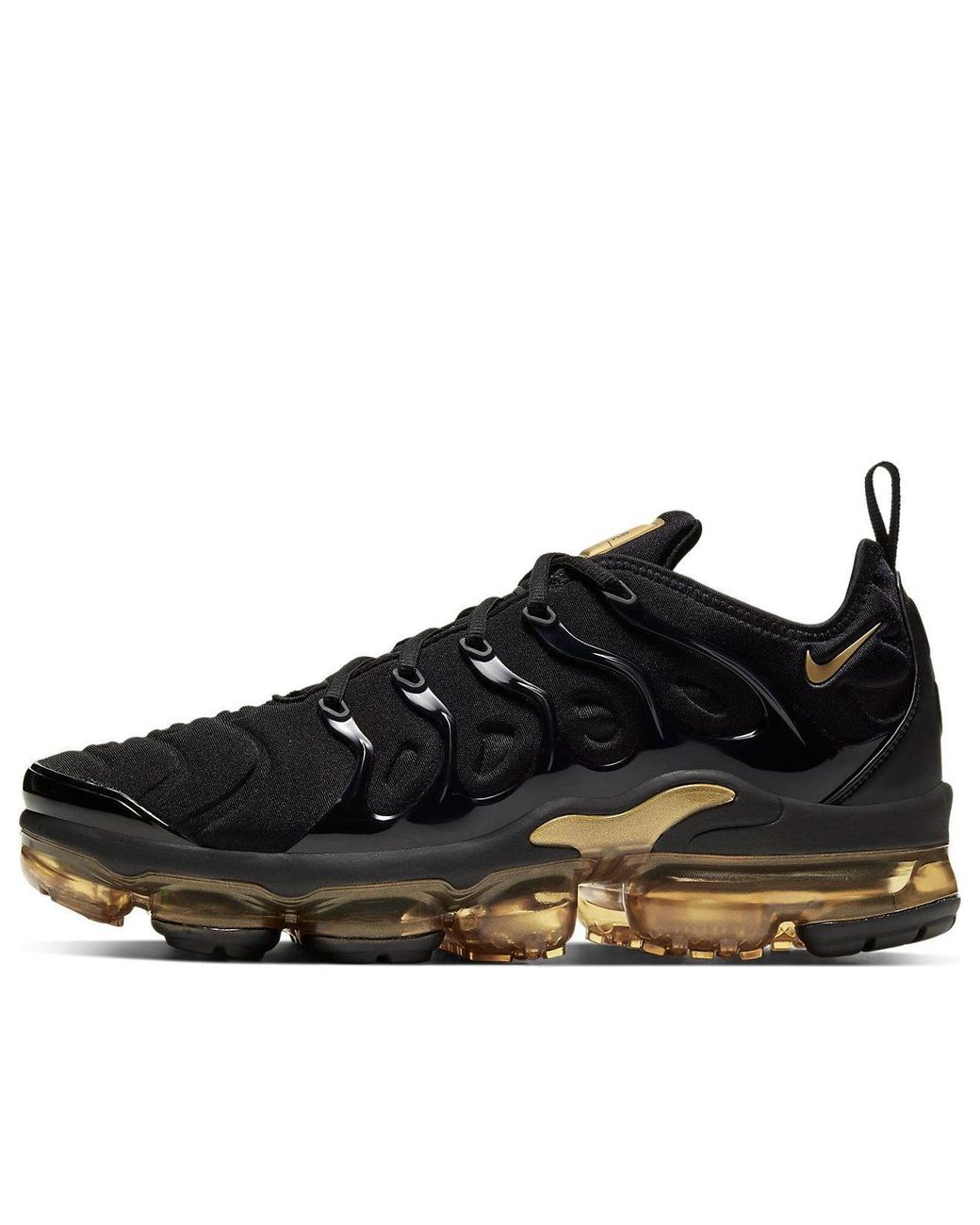 Nike Black Air Vapormax Plus Shoes for men