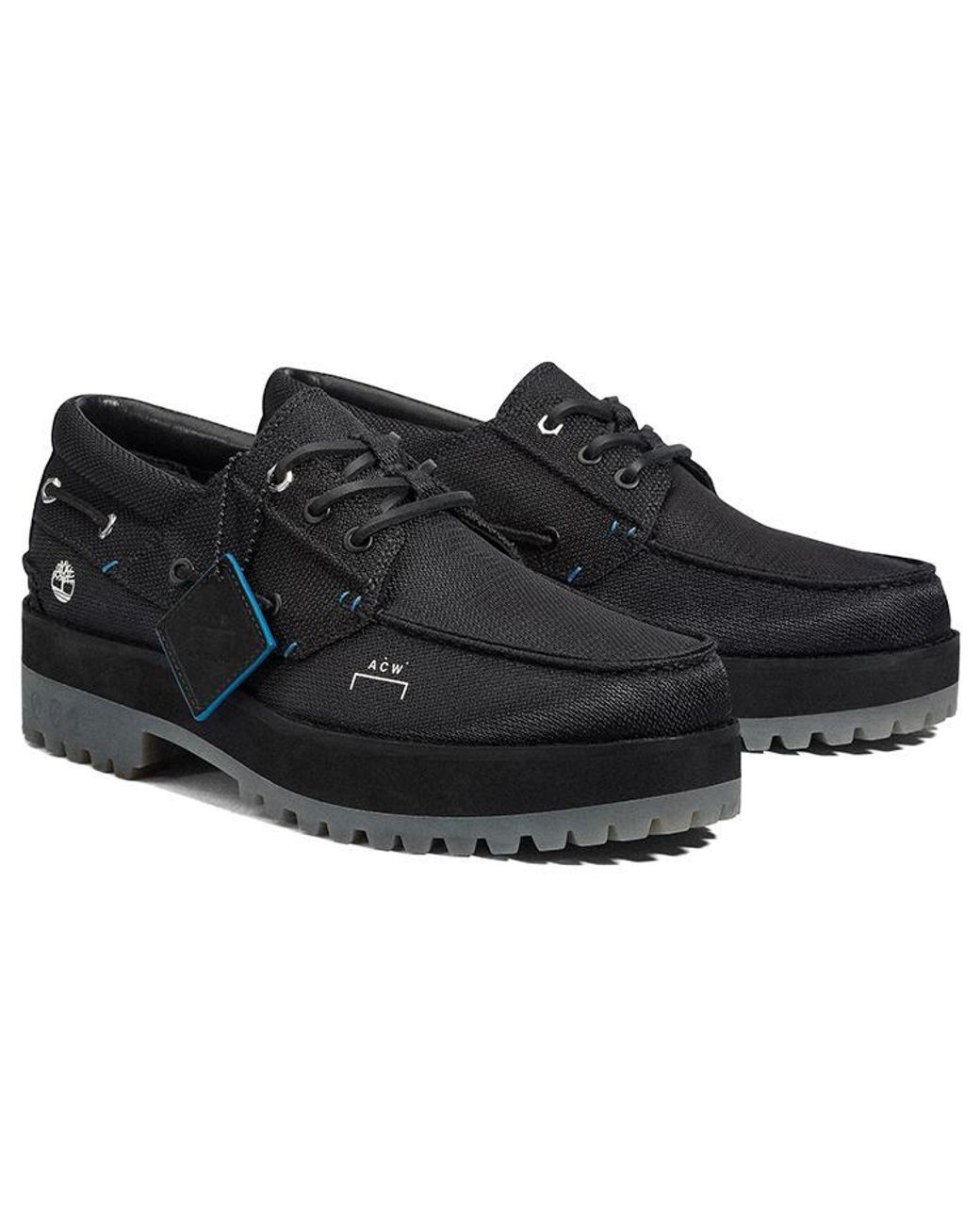 Timberland X A Cold Wall Boat Shoes in Black for Men | Lyst UK